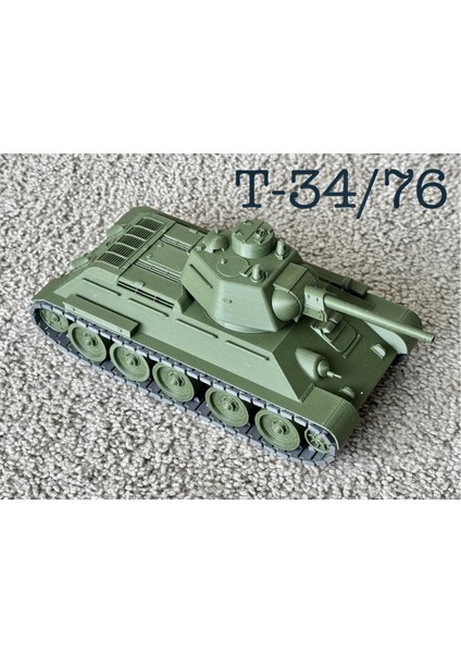 T-34/76 Sovyetler Birliği Tank Model Kiti 1/35 Ölçekli