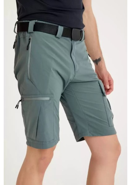 Q Steinbock Quintus Erkek Outdoor Şort Mint - M