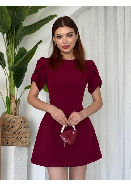 Alka Incili Fiyonk Detay Elbise indirimleri