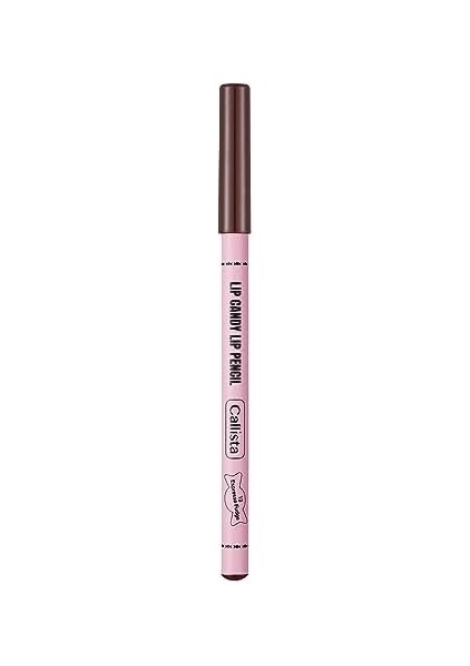 Callista Lip Candy Lip Pencil 13 Espresso Fudge Dudak Kalemi, Kahverengi