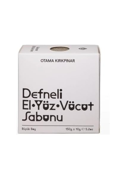 Otama Kırkpınar Doğal Defneli El Yüz Vücut Sabunu 150 gr