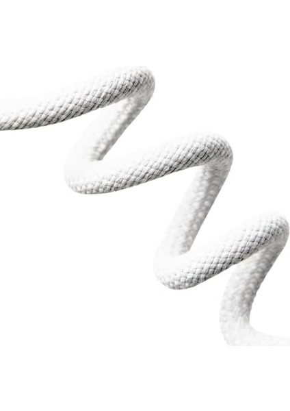 BL74 Örgülü 3A.2M Data ve Şarj Kablosu, Bükülmeye Dayanıklı, Hızlı Şarj, USB Lightning, Beyaz modelleri