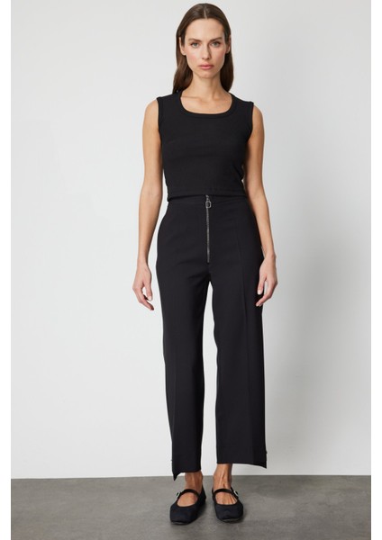 Fitilli Kolsuz Crop Bluz 61396 modelleri