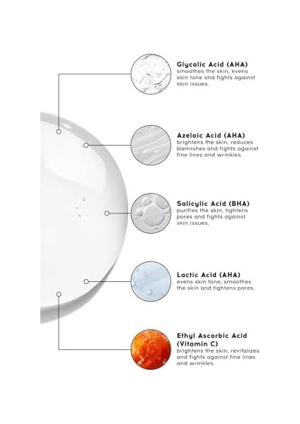 Cream Co. Aha/bha Vitamin C Daily Toner, Akne ve Leke Karşıtı Tonik, 200 ml modelleri