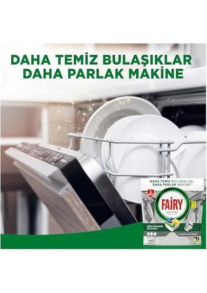Faıry Platinum Bulaşık Makinesi Deterjanı Kapsülü/tableti 49 Yıkama modelleri