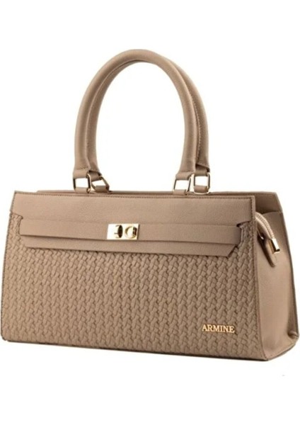 407 Kadın Omuz Çantası Vizon