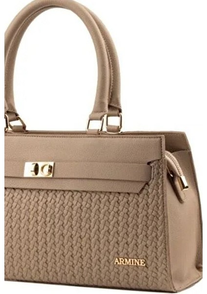 407 Kadın Omuz Çantası Vizon modelleri