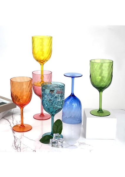 6'lı Akrilik Şarap Kadeh Seti indirimleri