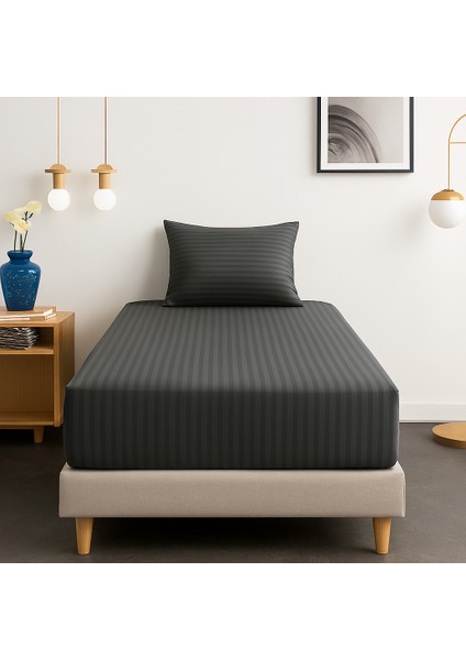 Saten Lastikli Çarşaf Seti Premium Koleksiyon Battal Boy- Çift Kişilik-Tek Kişilik Seçiniz