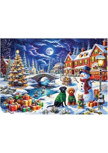 Puzzle - Yeni Yıl GECESI,700 Parça Puzzle, #2708