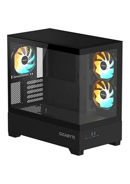 <![cdata[gıgabyte GB-C201P Panoramık Gamıng Mıd-Tower Pc Kasası 360MM Sıvı Soğutucu Desteği]]> fiyatları