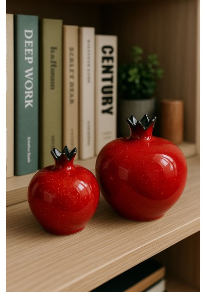 Dekoratif Polyester Nar Yapay Meyve Obje Seti fiyatları