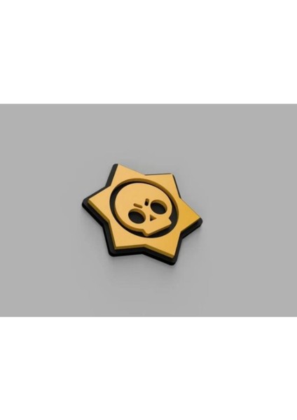 2'li Yapışkanlı Brawl Stars Logo, Brawl Stars Duvar Süsü, Brawl Stars Ürünü