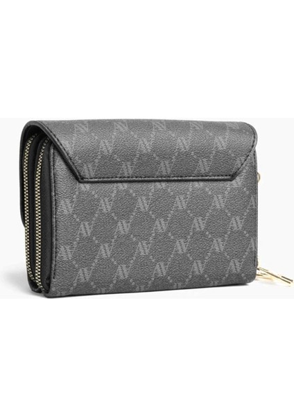 381 Kadın El Çantası Siyah Baskılı fırsatları