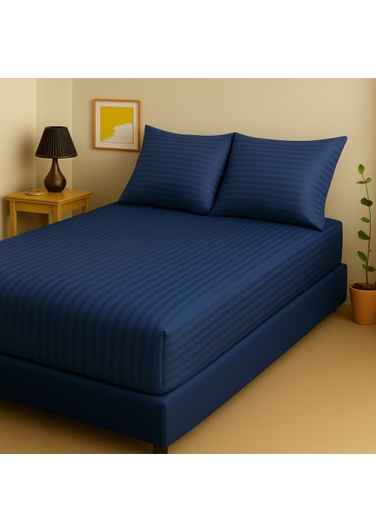 Saten Lastikli Çarşaf Seti Premium Koleksiyon Battal Boy- Çift Kişilik-Tek Kişilik Seçiniz