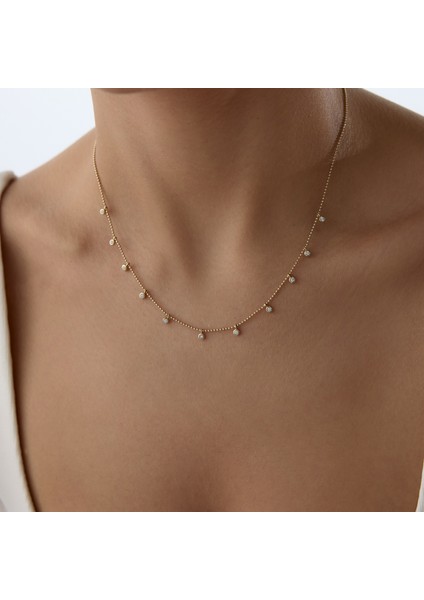 Mini Taşlı Kolye fiyatları