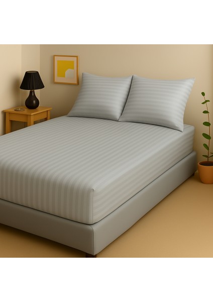 Saten Lastikli Çarşaf Seti Premium Koleksiyon Battal Boy- Çift Kişilik-Tek Kişilik Seçiniz