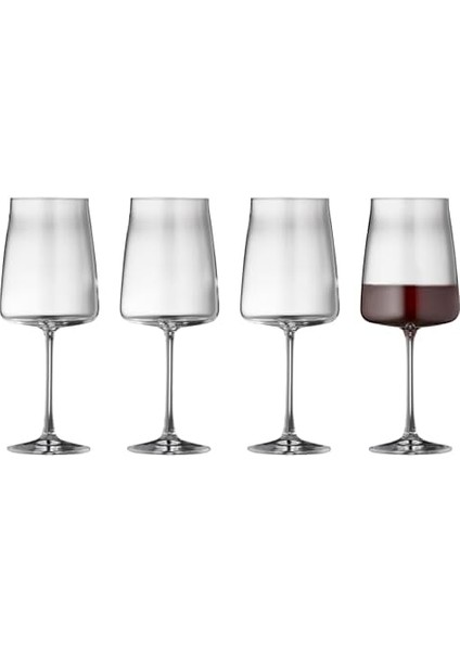 Glas Zero Kırmızı Şarap Kadehi 4 Adet 54 cl modelleri