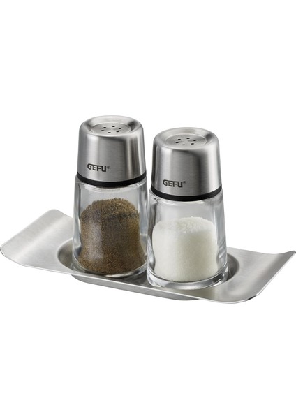 Gefu GE33630 Tuzluk/biberlik, Cam, Şeffaf, 10,2 x 7,9 x 7 cm modelleri