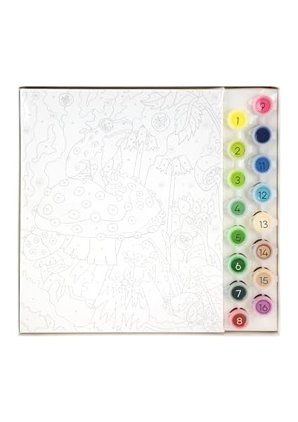 And Arts Numaralarla Boya Seti Mantar 9207