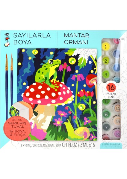 And Arts Numaralarla Boya Seti Mantar 9207 fiyatları