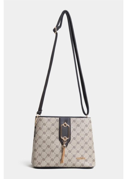 361 Kadın Omuz Çantası Vizon Baskılı fiyatları