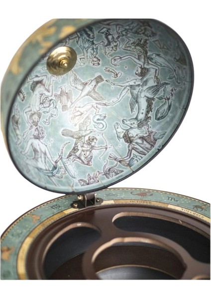 Bluedislas Mavi Dünya Bar Küresi, Ahşap Ayaklı Şaraplık, Dekoratif Içki Arabası ve Sunum Sehpası indirimleri