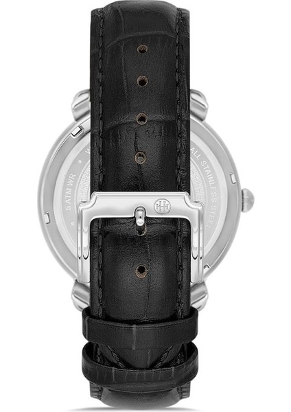 Hıslon CL203S-11BS Siyah Deri Kordon Erkek Kol Saati modelleri