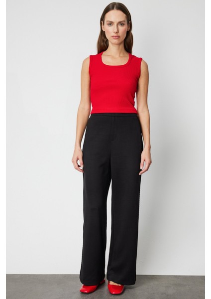 Fitilli Kolsuz Crop Bluz 61396 modelleri