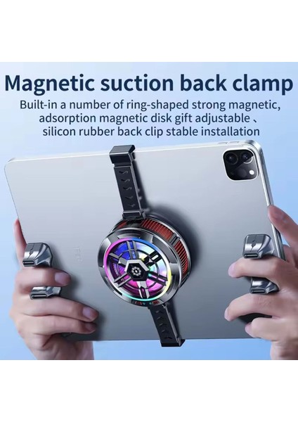 iPad ve Tüm Tabletlere Uyumlu Profesyonel Kablolu Tablet Soğutucu Gamer Oyuncu Radyatör Fan H-20 fiyatları