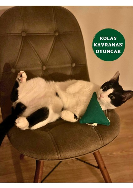 Yeni Yıl Kedi Oyuncağı Seti 2'li- Kedi Naneli ve Doğa Dostu indirimleri