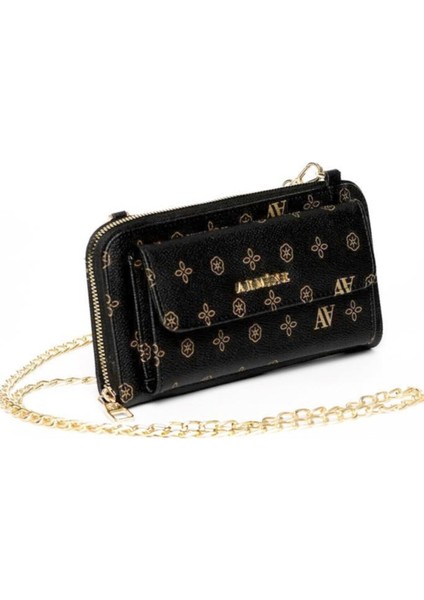 268 Kadın El Çantası Siyah Baskılı fiyatları