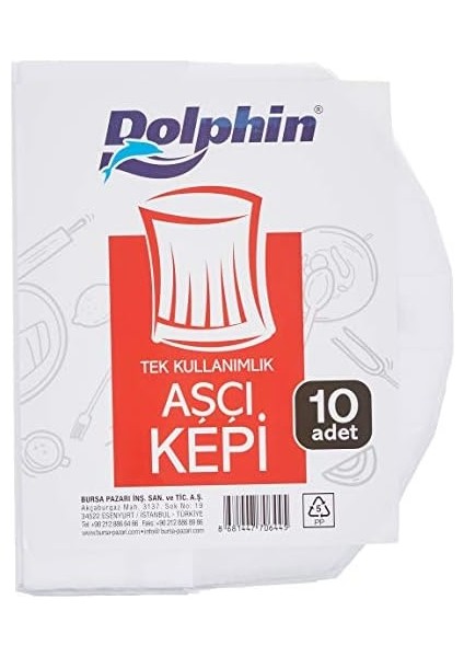 Kullan At Market Aşçı Kepi 10&apos;lu