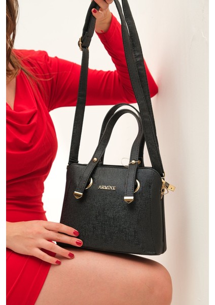 364 Kadın Omuz Çantası Siyah