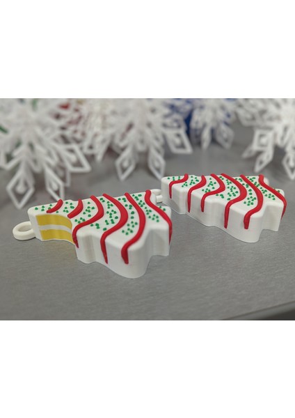 Küçük Debbie Noel Ağacı 2 Li Süs modelleri