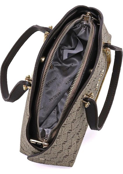 365 Kadın Omuz Çantası Vizon Baskılı fiyatları