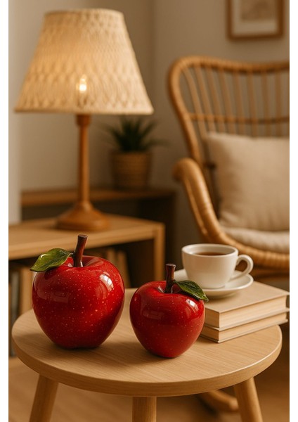 Dekoratif Polyester Elma Yapay Meyve Obje Seti fiyatları