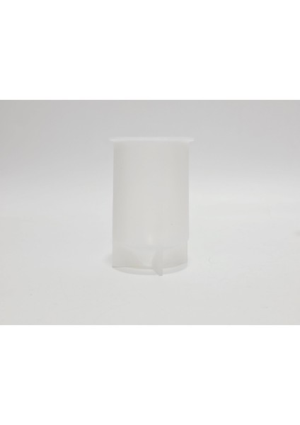 Silindir 3D Silikon Mum Kalıbı 4 Parça modelleri