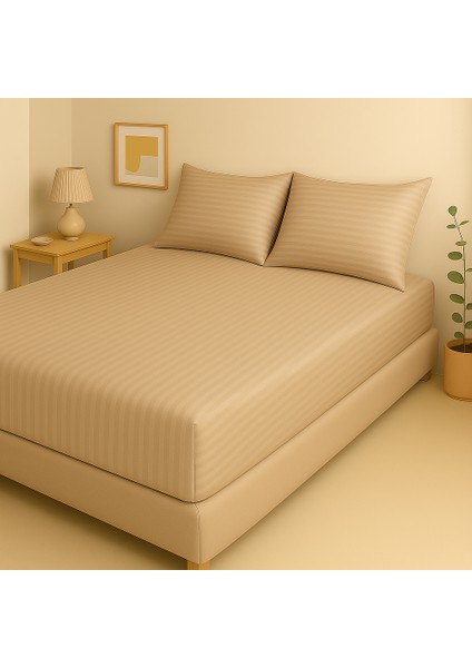 Saten Lastikli Çarşaf Seti Premium Koleksiyon Battal Boy- Çift Kişilik-Tek Kişilik Seçiniz