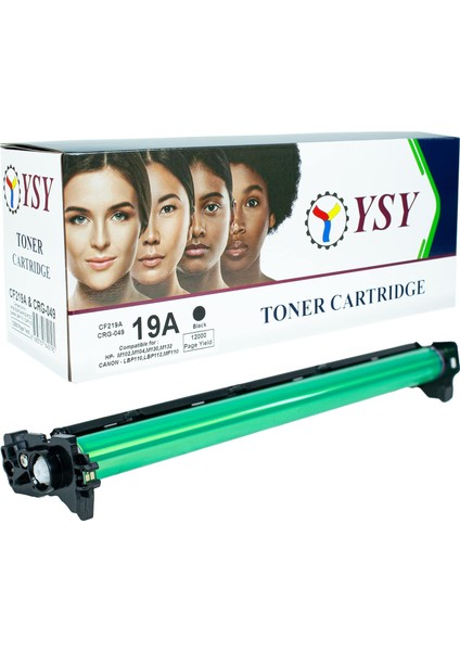 Ysy CF219A(19A) & Can. CRG-049 M102 M104 M130 LBP110 LBP112 MF110 MF112 12000(12K) Sayfa Verimli Unitesi