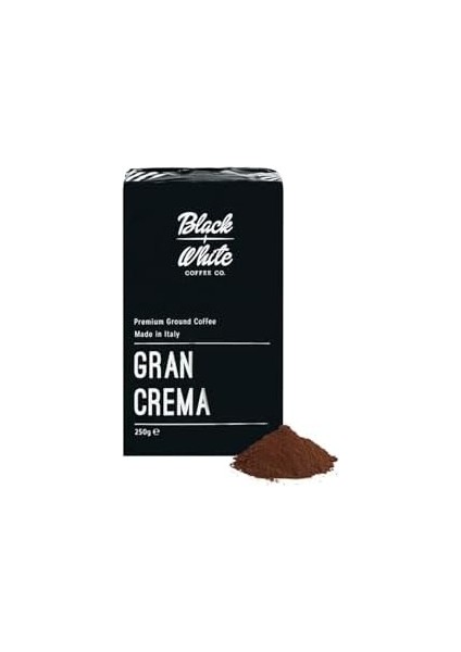 Black And White Coffee Co. Gran Crema Toz Kahve, 250 gr fiyatları