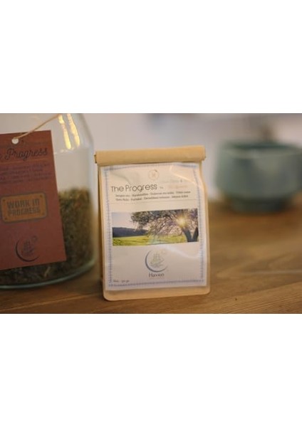 The Progress By Ulli Ayurveda & Haven Herbs 50 gr | Karanhindiba Kökü - Dulavratotu Kökü - Tıbbi Nane - Isırgan Otu - Portakal - Devedikeni - Gotu Kola - Meyan Kökü fiyatları