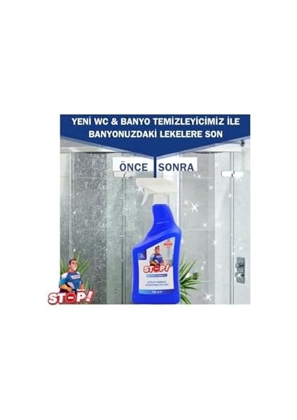 Stop Forte Wc & Banyo Temizleyici