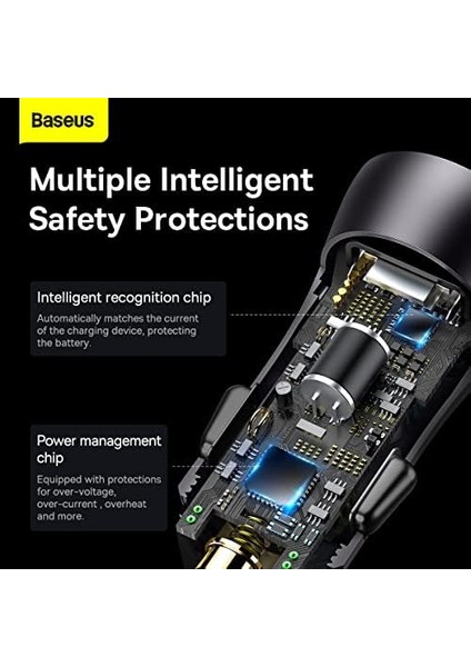 Contactor Max Series Araç Içi Şarj Cihazı-Siyah fiyatları