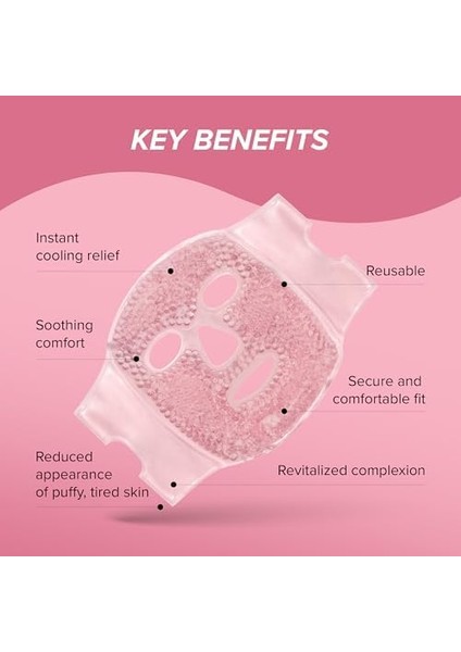 Skın Gym Cryo Chill Ice Boncuklu Yüz Maskesi Cilt Bakımı, Gelişmiş Soğuk Terapili Cilt Bakımı, Koyu Halkalar ve Şişlikler Için Soğuk Yüz Göz Maskeleri, Kadınlar Için Yüz Bakımı Spa Hediyeleri fiyatları