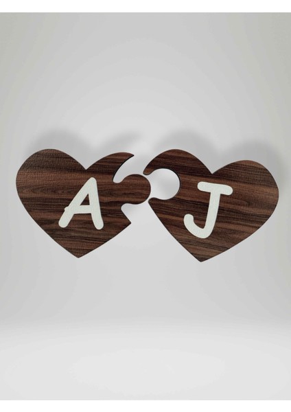 J Harfi (Sağ Parça) – Ahşap Puzzle Kalp Harf Magnet – Buzdolabı Süsü – Ikili Uyumlu (KOD:1014) fiyatları
