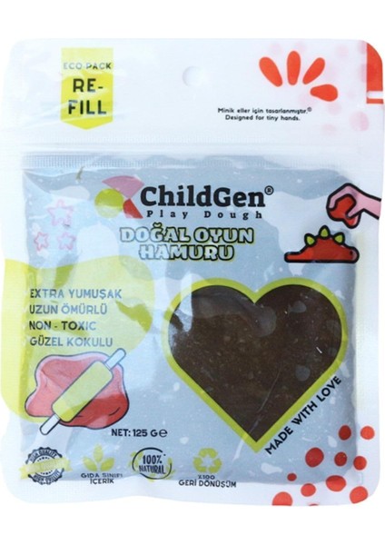 Oyun Hamuru - -Vakumlu Kartuş Paket - (Ecopack- )