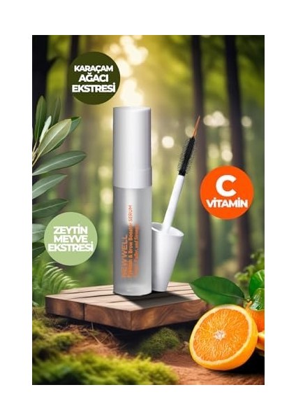 New Well Eyelash & Brow Booster Serum modelleri