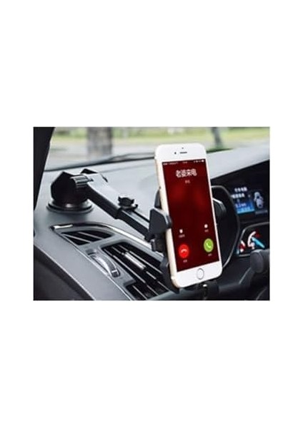 Profesyonel Vantuzlu Araba Araç Içi Akrobat Telefon Tutuculu Navigasyon Takip Oto Araç Içi Ayarlanabilir Uzunluk ve Başlık Vantuzlu Telefon Tutucu modelleri