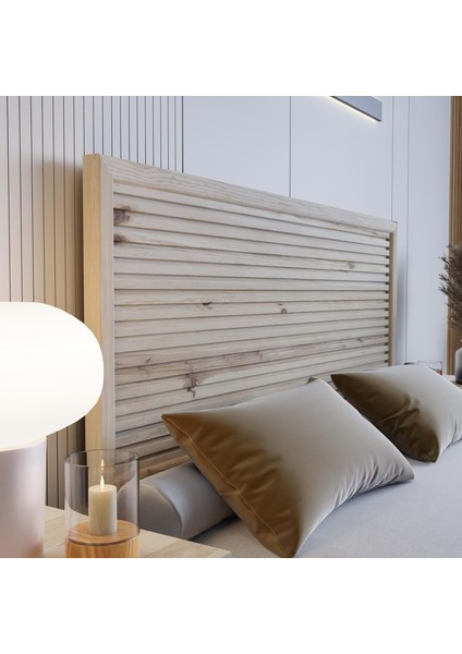 Alaz Model Doğal Ahşap Tek Başlık ( Yty )